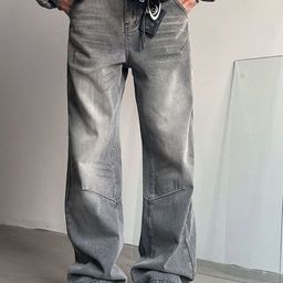 KPOP Men Relaxed Trousers-picture-31