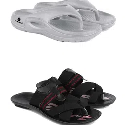 DRACKFOOT Men Set Of 2 Comfort Sandals & Thong Flip-Flops-image-97
