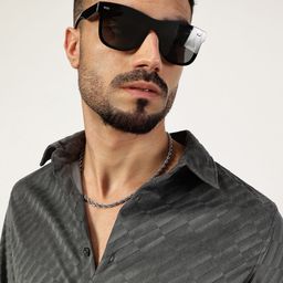Thomas Scott Men Premium Slim Fit Opaque Casual Shirt-picture-17