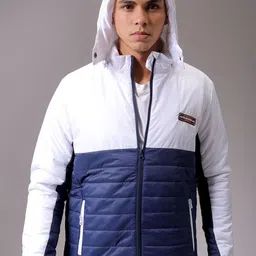 The Indian Garage Co Men Colourblocked Padded Jacket-picture-37