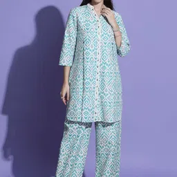FFU V Neck Tunic With Trousers Co-Ords-15