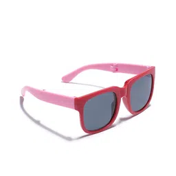 Carlton London Girls Foldable Square Sunglasses With UV Protected Lens-picture-0