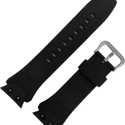 DBLACK [FT-9332] COMPATIBLE WITH ''FASTRACK 9332'' 26 mm Resin Watch Strap-image-9