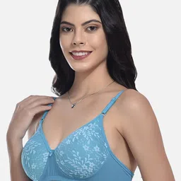StyFun Pack Of 2 Printed Full Coverage Lightly Padded All Day Comfort Bra image 3