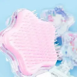 Star Shaped Glittery Hair Comb-image-52
