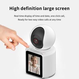 secureeye 3MP Wireless Video Calling for Baby and Pet Monitoring 2 Way Talk Security Camera image 3