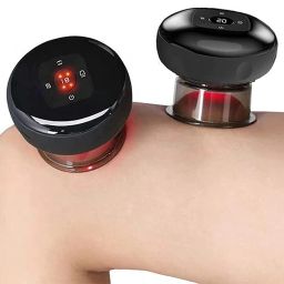 Cupping Therapy Massager With Red Light Therapy Hijama Vacuum Cup-image-2