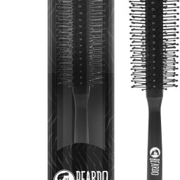 Roller Volumizer Hair Brush for Smoothing & Volumizing| Mini Paddle Comb for Men-image-48