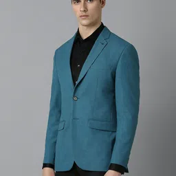 Louis Philippe Men Slim-Fit Single-Breasted Blazer image 3