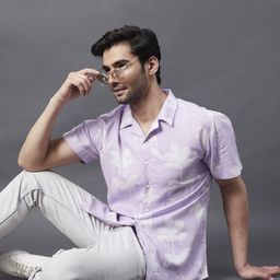 Rigo Slim Fit Printed Casual Shirt-image-77