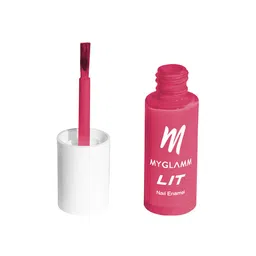 MyGlamm Set of 2 LIT Nail Enamel 7 ml Each - Fling image 4