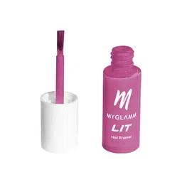 MyGlamm Set of 2 LIT Nail Enamel 7 ml Each - Bold Digger image 3