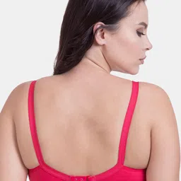 Souminie Full Coverage Non Padded Pure Cotton Minimiser Bra With All Day Comfort image 5