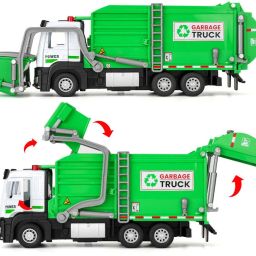 Garbage Collection Truck Toy With Sound And Light-34