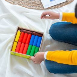 ilearnngrow Kids Wooden Enhancing Motor Skills Learning Tower image 4