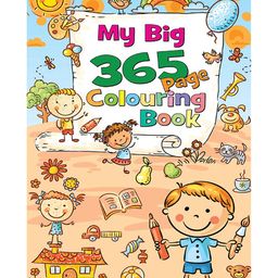 Pegasus My Big 365 Page Colouring Book - English-27