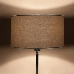 btr crafts Mountwill Beige Cotton Fabric Solid Lampshade-picture-10