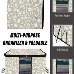 Kuber Industries Set of 3 Printed Multi-Utility Organisers image 5