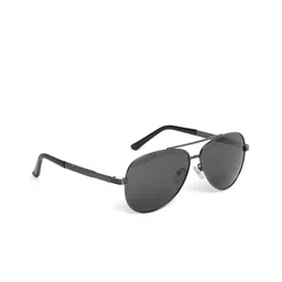 MARC LOUIS Aviator Sunglasses with Polarised and UV Protected Lens ML D8941 GREY SG image 2