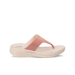 PEPPER Open Toe Flats with Laser Cuts image 3