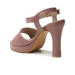 ELLE Open Toe Platform Heels image 2