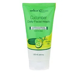 GEMBLUE BioCare Combo of Anti-Pollution with Green tea and Cucumber Face Washes 150ml each image 4