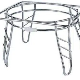Matka Kitchen Rack Stainless Steel Matka Stand Made From S.S Wire With Nickle Chrome Finished That Could Store Or Adjust A Matka & Pot. Steel-image-18