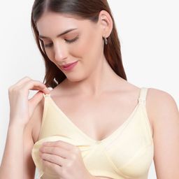 Bruchi CLUB Pack Of 3 Medium Coverage Non Padded Maternity Bra With All Day Comfort image 3