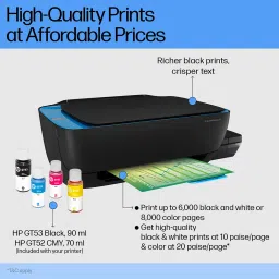 HP INK TANK WIRELESS 419 Multi-function WiFi Color Ink Tank Printer with Voice Activated Printing Google Assistant and Alexa (Color Page Cost: 20 Paise | Black Page Cost: 10 Paise) image 4