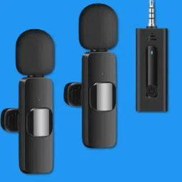 K35 Wireless Mic for Vlog Recording Youtube And BT Speaker Microphone Microphone Microphone-picture-26