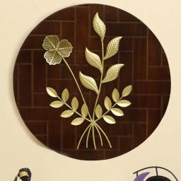 vedas Banyu Leaf Wall Decor on Board-picture-35