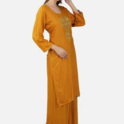 BCZ Style Kurta with Palazzos & With Dupatta image 4