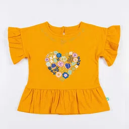 BAESD Embroidered Puff Sleeve Top-image-10