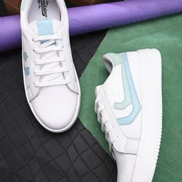 The Roadster Lifestyle Co Women Lace-Up Sneakers-44