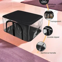 Kuber Industries Grey Set of 6 Regular Drawer Organiser Organisers image 4
