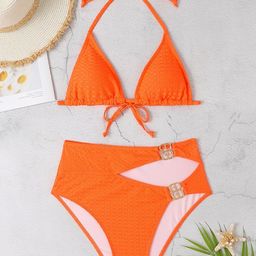LULU & SKY Women Two Piece Swim Bikini Set-image-91