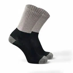 Sockscarving Men Colourblocked Organic Cotton Calf Length Socks-picture-37