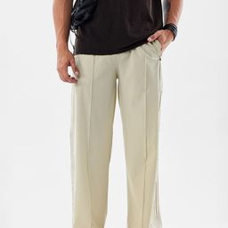 Snitch Men Beige Mid-Rise Regular Fit Trouser-image-58