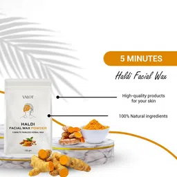 VALOT Haldi Facial Wax Powder - 120 g image 5