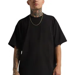 Cool Plus Round Neck Drop Shoulder Oversized Cotton T-shirt-picture-24