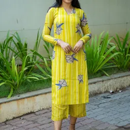 Anni Designer Women Floral Printed Regular Kurta with Palazzos-29
