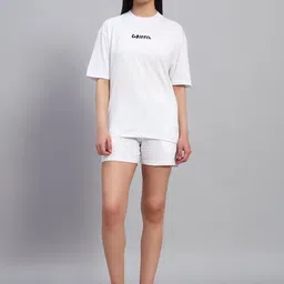 GRIFFEL Printed Oversized Pure Cotton Co-Ords-image-94