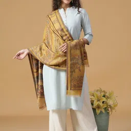 SHINGORA Women Floral Woven Design Shawl-image-117