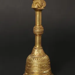 Exotic India Textured Ritual Nandi Pooja Bell-53