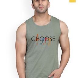 SLOWLORIS Pack of 2 Printed Combed Cotton Vest VSL26 CMB(CHS LGTGREEN)(PLAIN YELLOW)-image-96