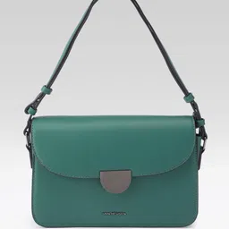Van Heusen Solid Flap Baguette Shoulder Bag-image-98