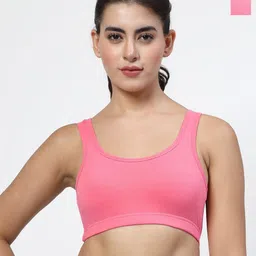 LILY Women Pack Of 2 Solid Full Coverage Non Padded Non Wired Workout Bra stropsyttak-picture-8