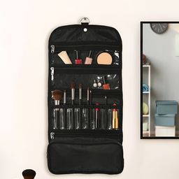 Aura Black Makeup Organiser-44