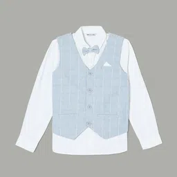 Fame Forever by Lifestyle Boys Windowpane Checks Opaque Casual Shirt-picture-10