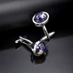 Peora Men Printed Shirt Cufflink-picture-32